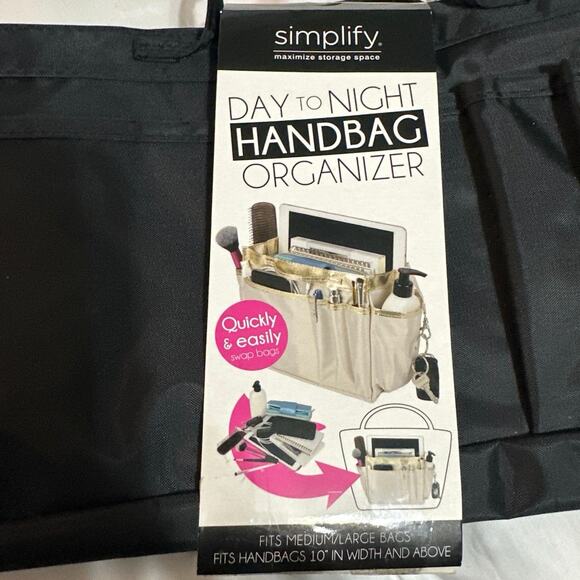 Lg. Handbag Organizer, several pockets. Has handles. NWT. - Picture 3 of 6